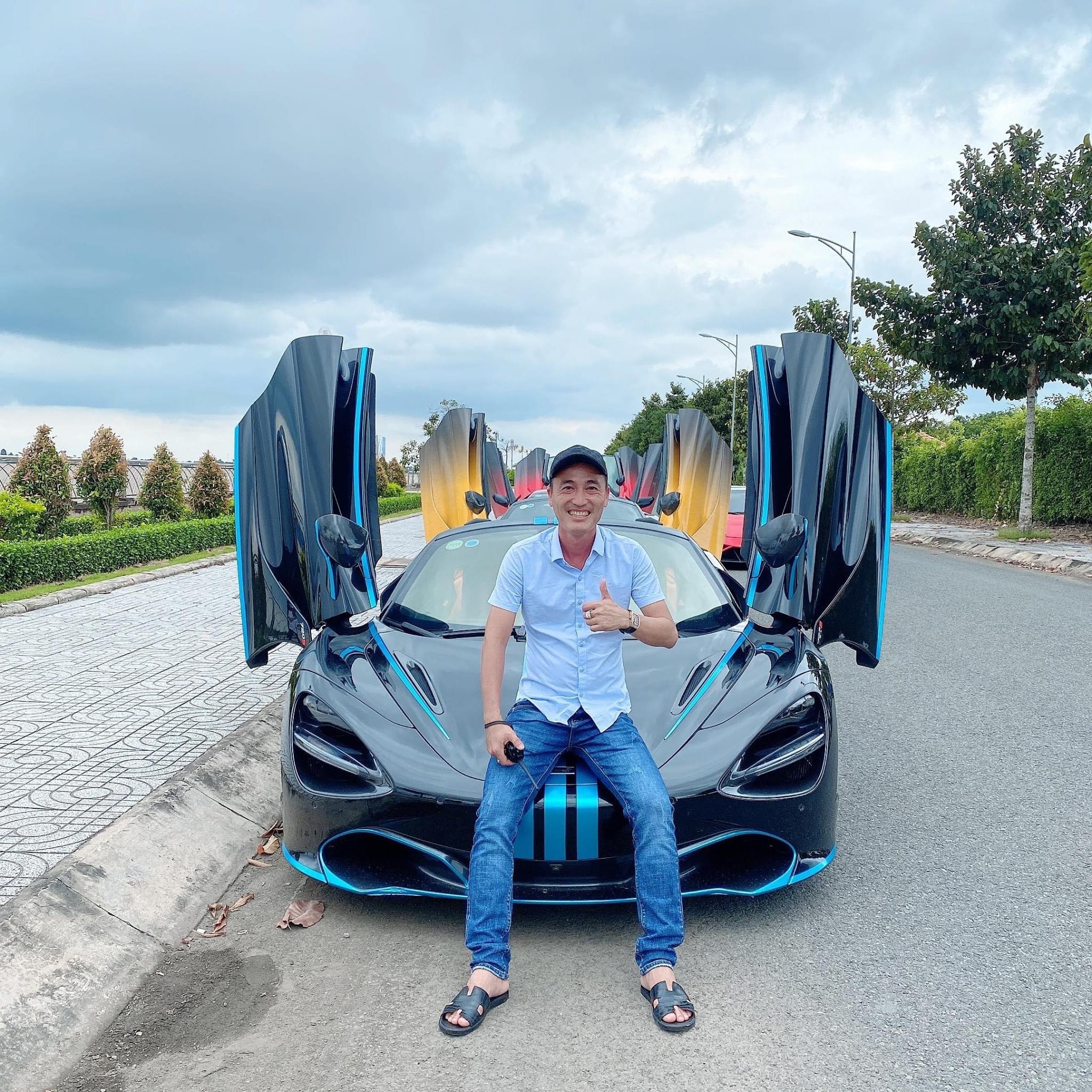 Nguyễn Hồ Phúc Vinh - đại gia tại Củ Chi với đam mê xe sưu tầm siêu xe hạng sang