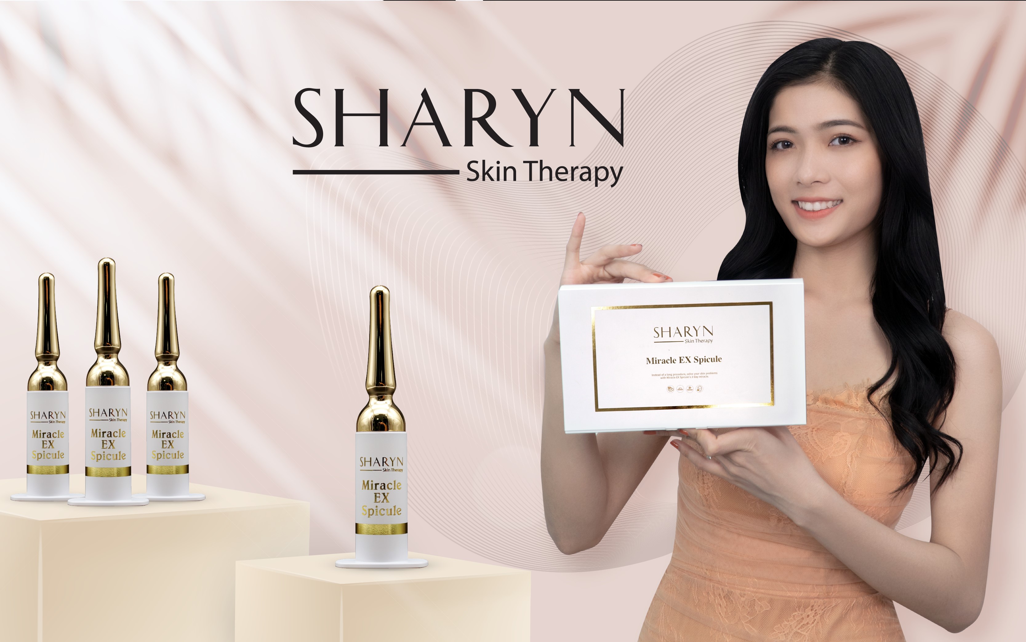 Sharyn – “Ngôi sao mới” trong làng mỹ phẩm chăm sóc da Hàn Quốc