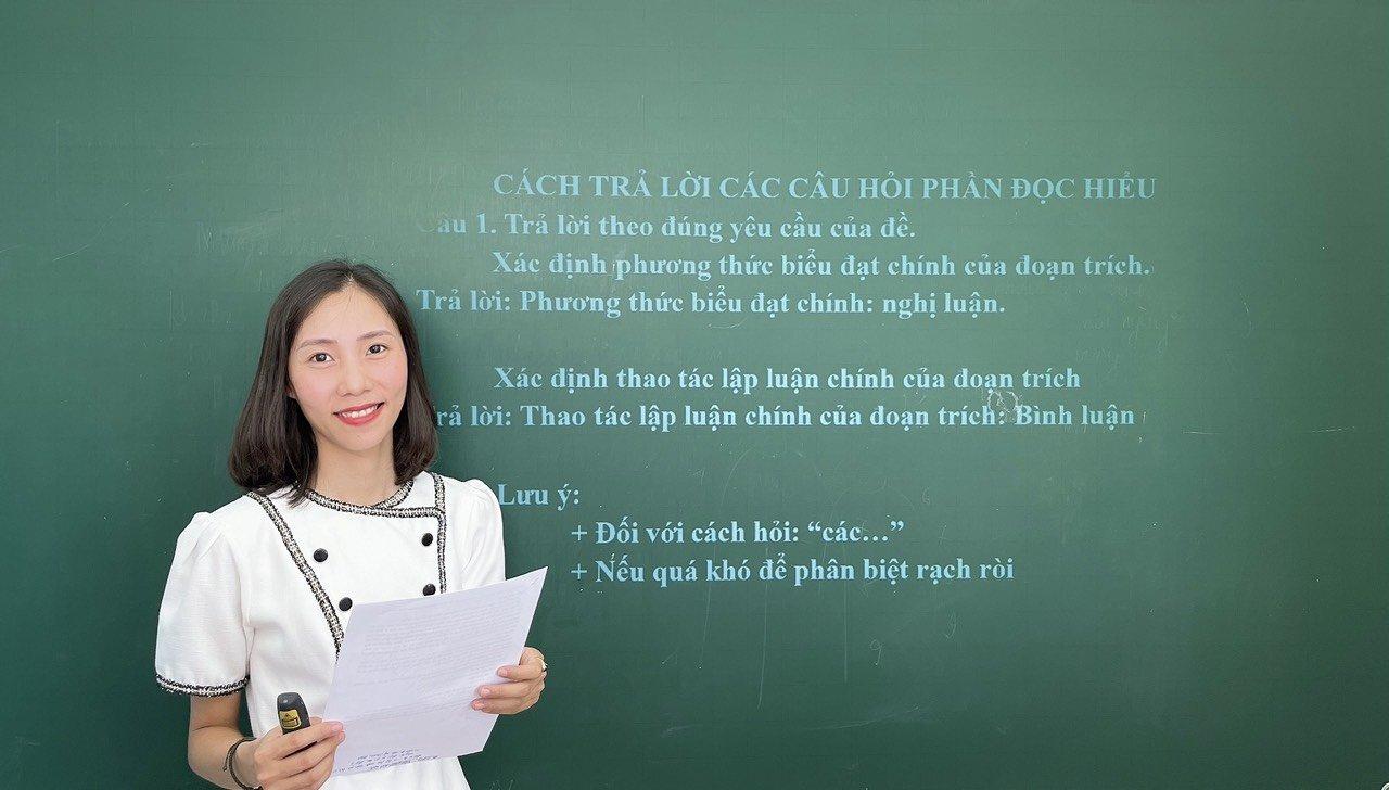 Cô giáo trẻ Trần Thị Thùy Dương “thay áo mới” định nghĩa về những bài văn mẫu - ảnh 2