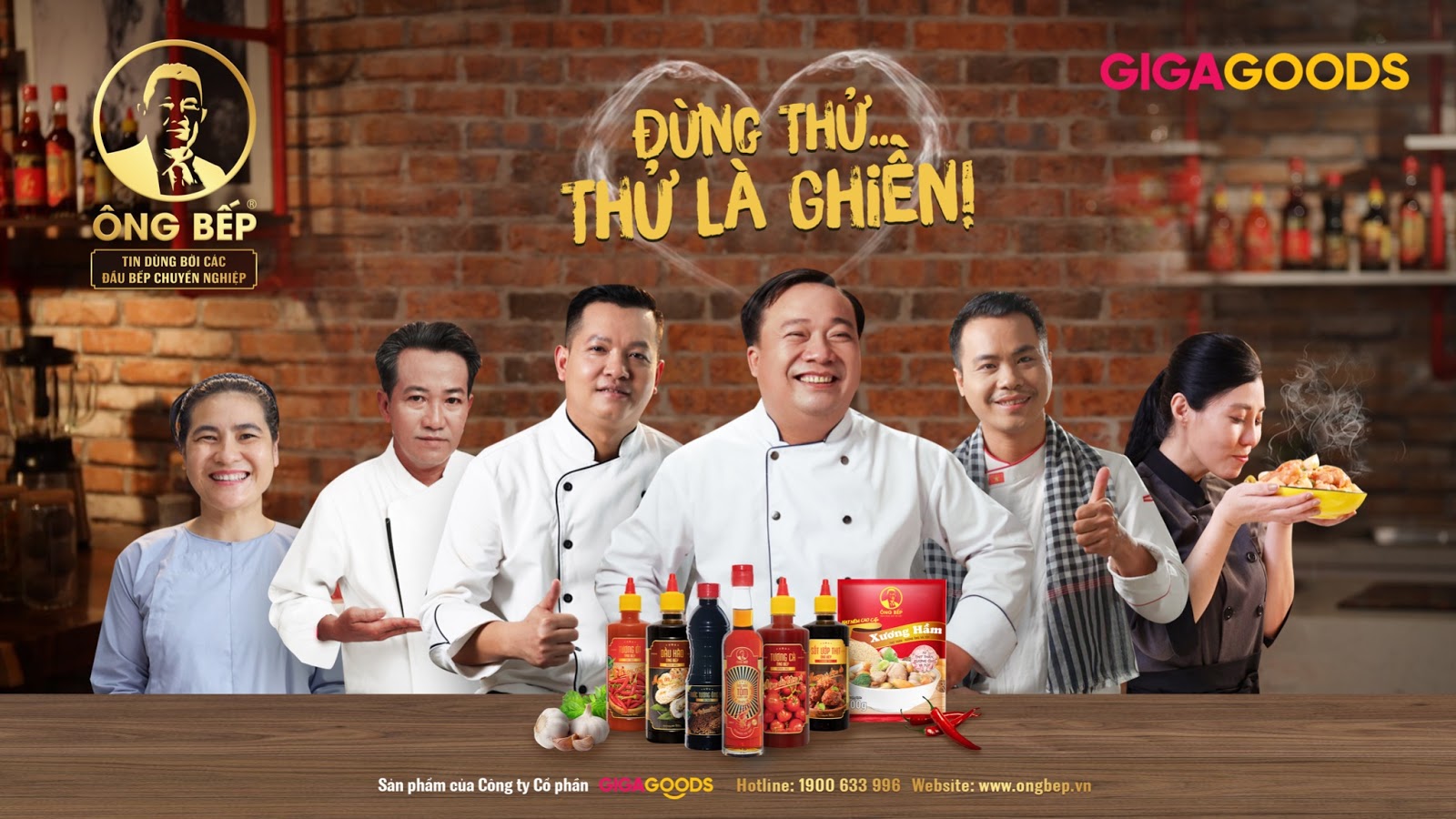 Giga1 trở thành đối tác chiến lược của Ông Bếp - Nhãn hàng gia vị 100% made in Việt Nam