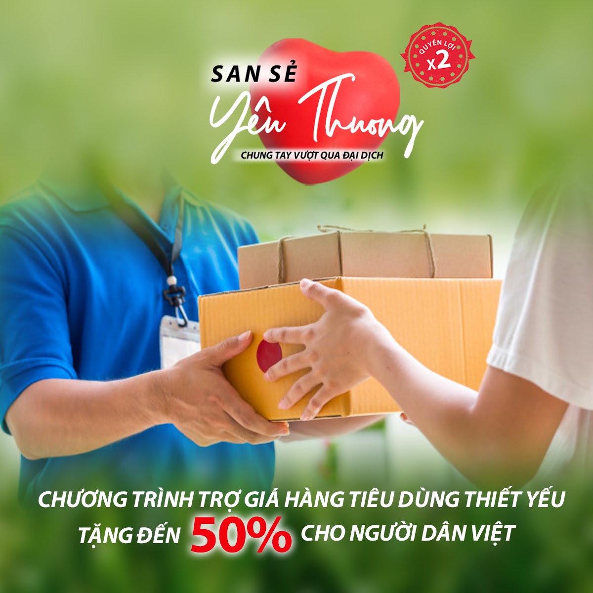“Sản sẻ yêu thương” - sẻ chia gánh nặng kinh tế với hàng triệu gia đình Việt