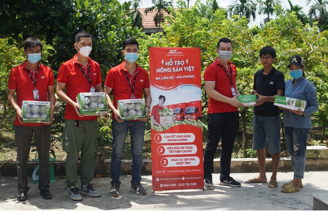J&T Express nối dài hành trình hỗ trợ tiêu thụ nông sản Việt - ảnh 1