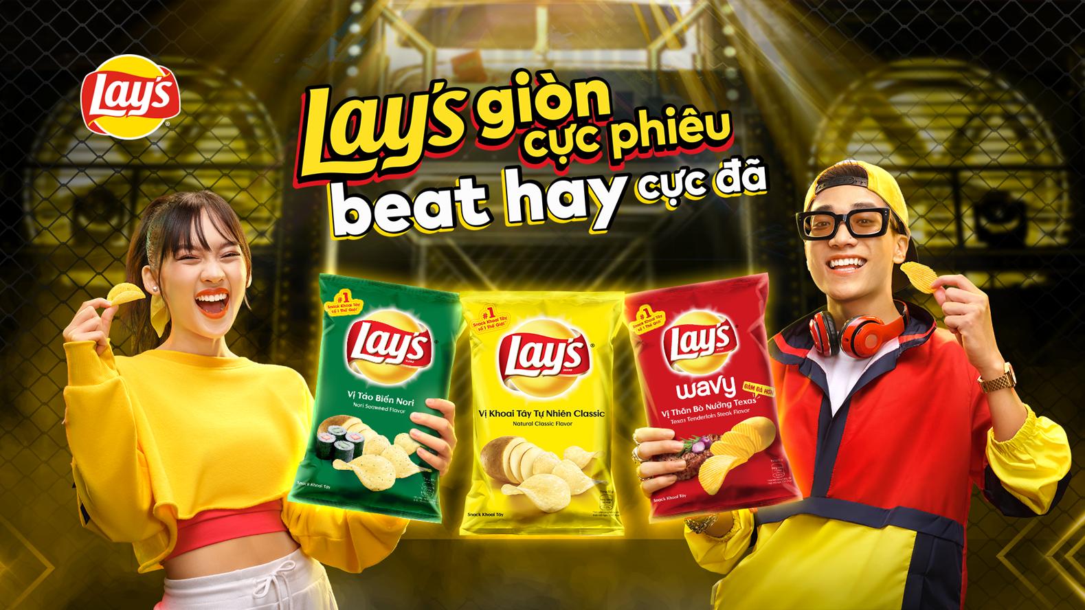 Thương hiệu Snack Khoai Tây Lay's Việt Nam chính thức trở thành Nhà Đồng Tài Trợ cuộc thi Rap Việt mùa 02 - ảnh 2