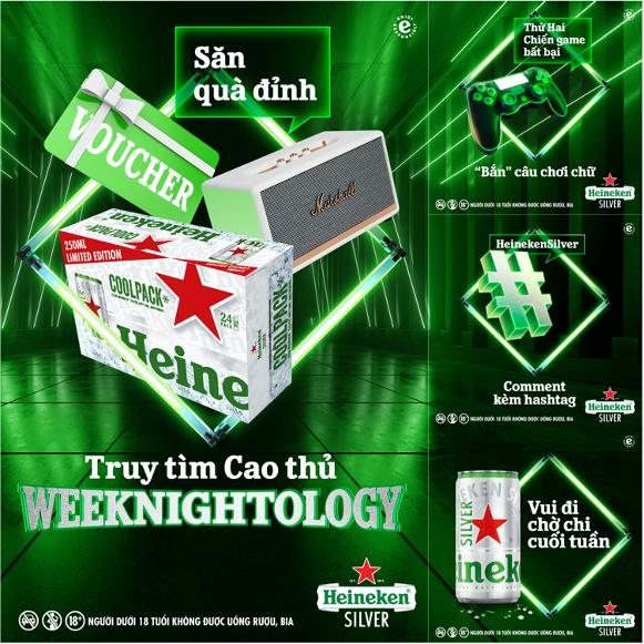 Weeknightology: Cùng Heineken Silver viết nên bí kíp “quẩy” trong tuần