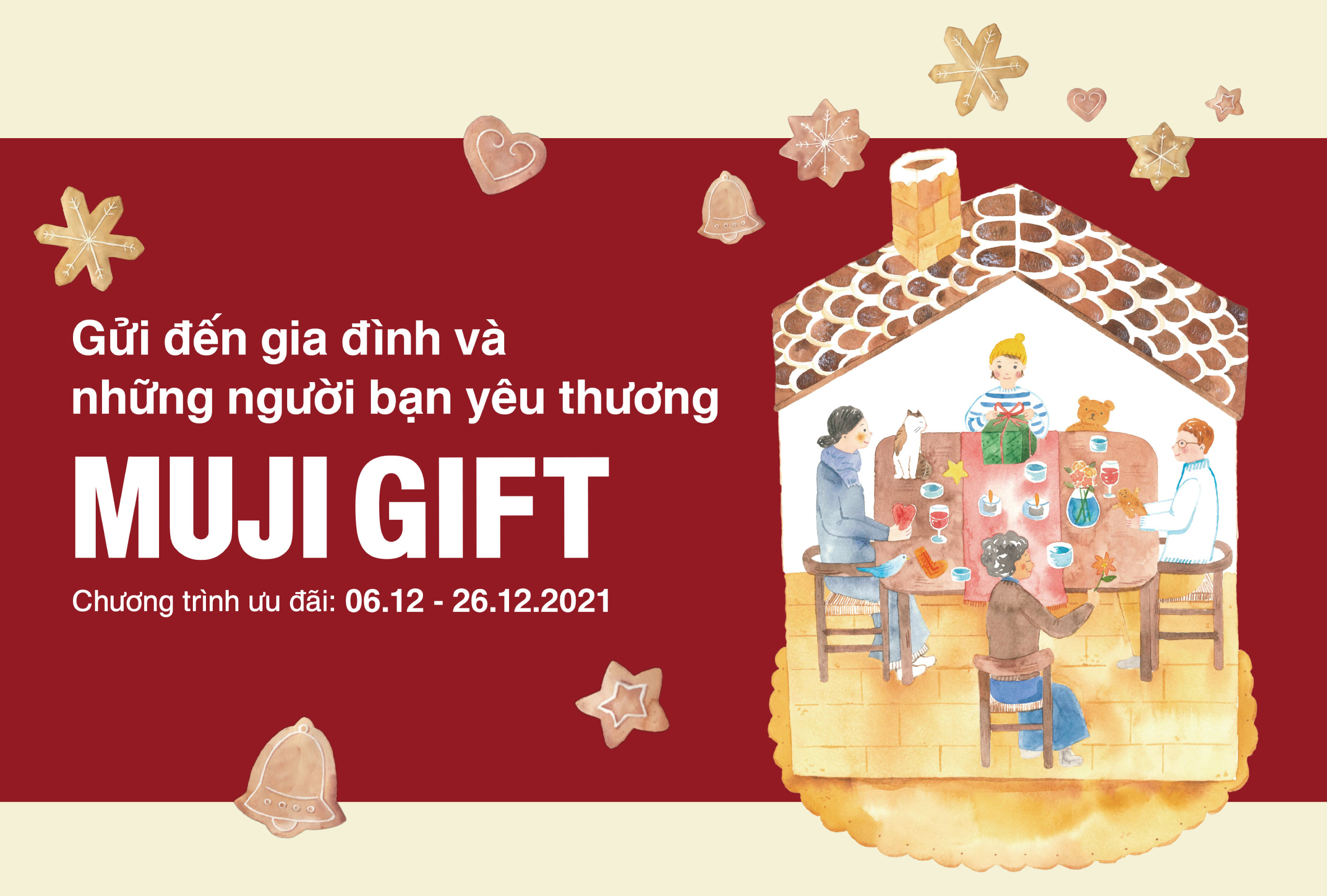 Giáng Sinh cùng MUJI – Mùa lễ hội an lành, tràn ngập ưu đãi Giáng Sinh cùng MUJI – Mùa lễ hội an lành, tràn ngập ưu đãi - ảnh 1
