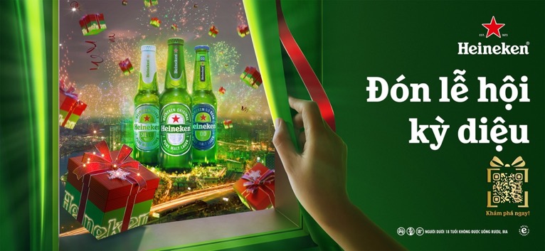 Đón cơn mưa quà tặng chào đón mùa lễ hội kỳ diệu cùng Heineken phiên bản đặc biệt - ảnh 2