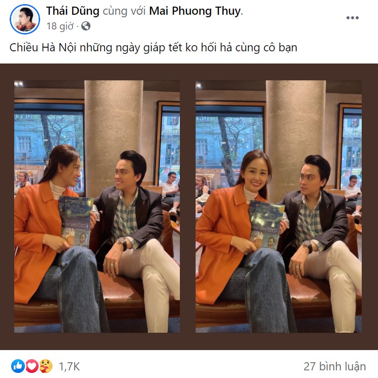 Trend ngày 10/2 có gì: Lệ Quyên cùng tình trẻ diện đồ đôi về quê ăn Tết, 4 phim Tết hoãn chiếu lỗ chục tỷ đồng? Không phải Noo Phước Thịnh, Mai Phương Thúy gây bất ngờ khi khoe ảnh ngọt ngào bê trai lạ, còn gọi là 'chồng' làm dân tình xôn xao.
Xem thêm