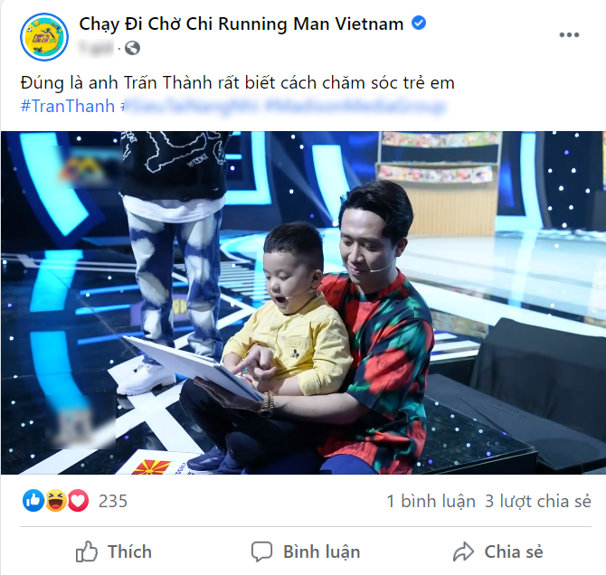 Trấn Thành không xuất hiện tại Running Man Vietnam nhưng NSX vẫn liên tục đăng hình ảnh để quảng bá mùa mới