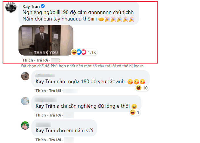 Vừa được Sơn Tùng đưa lên sóng, Kay Trần liền lập thành tích: Nghiêng người 90 độ cảm ơn chủ tịch