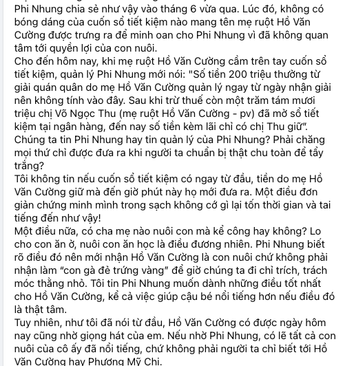 Lâm Khánh Chi đồng tình quan điểm bảo vệ Hồ Văn Cường, tuyên bố: 'Ai ghét thì chịu, không hùa theo ai hết' - ảnh 3