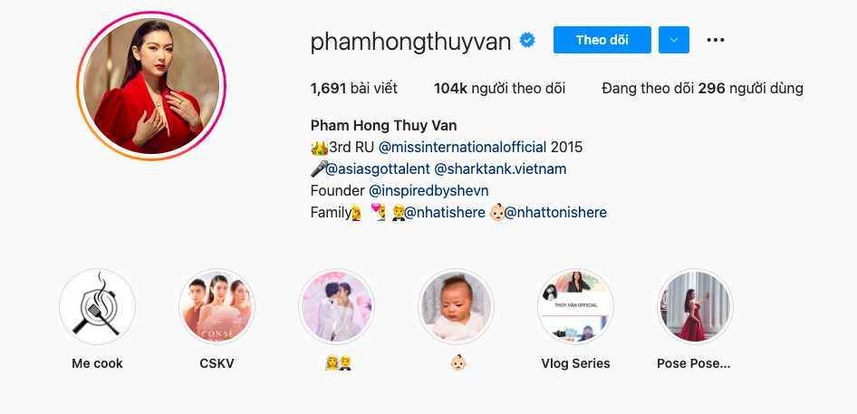 Thuý Vân bất ngờ xoá danh hiệu và hình ảnh liên quan đến Miss Universe Việt Nam 2019 trên trang cá nhân