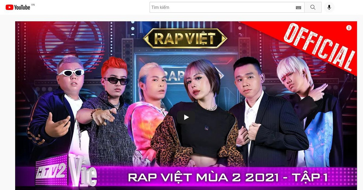 Giữa lùm ùm đạo nhái, tập 1 Rap Việt mùa 2 bất ngờ bay màu trên YouTube