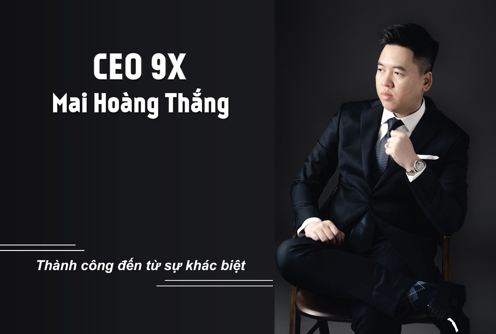 CEO 9X Mai Hoàng Thắng - Thành công đến từ sự khác biệt
