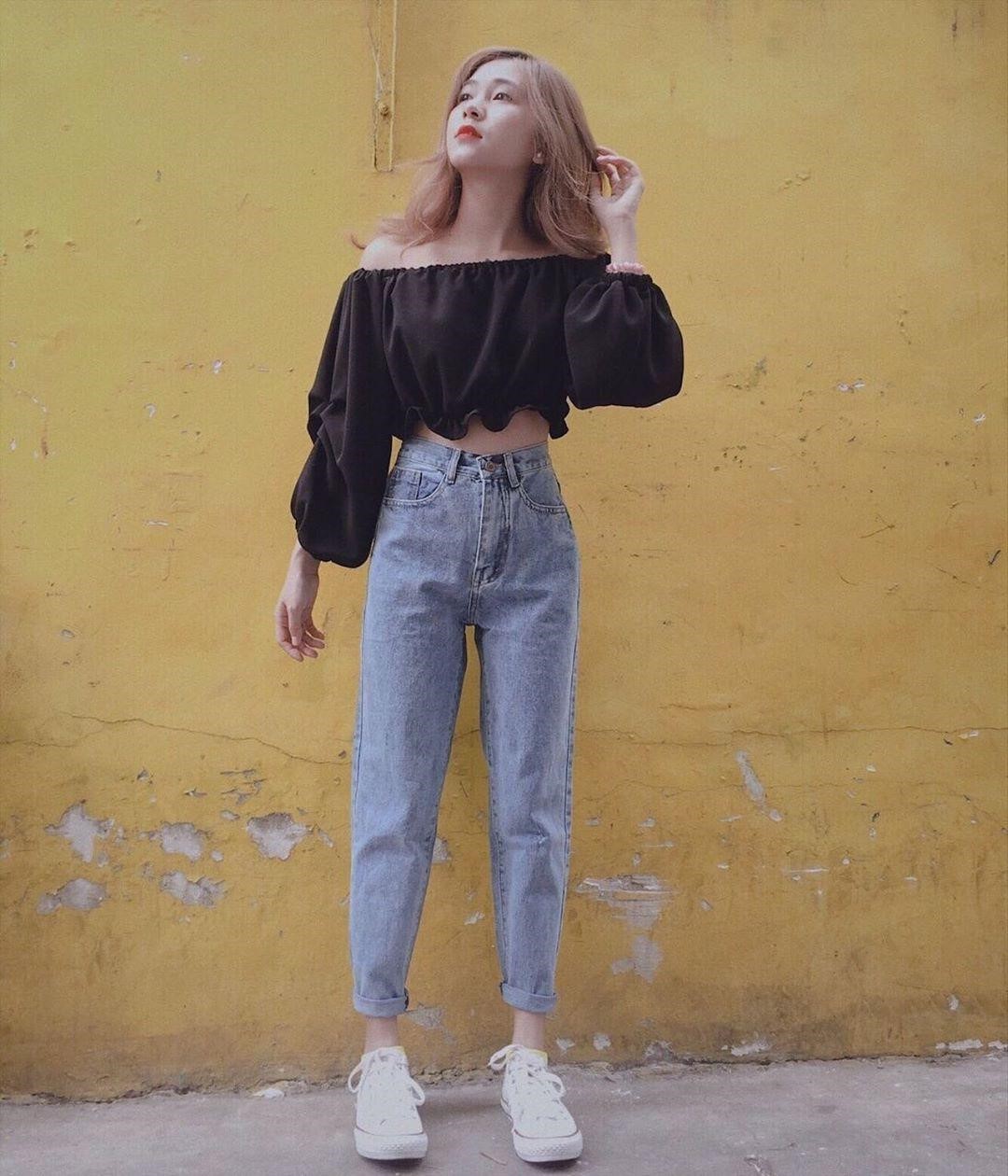Thư - 2Hand Clothing tư vấn cách mặc áo trễ vai quyến rũ Thư - 2Hand Clothing tư vấn cách mặc áo trễ vai quyến rũ