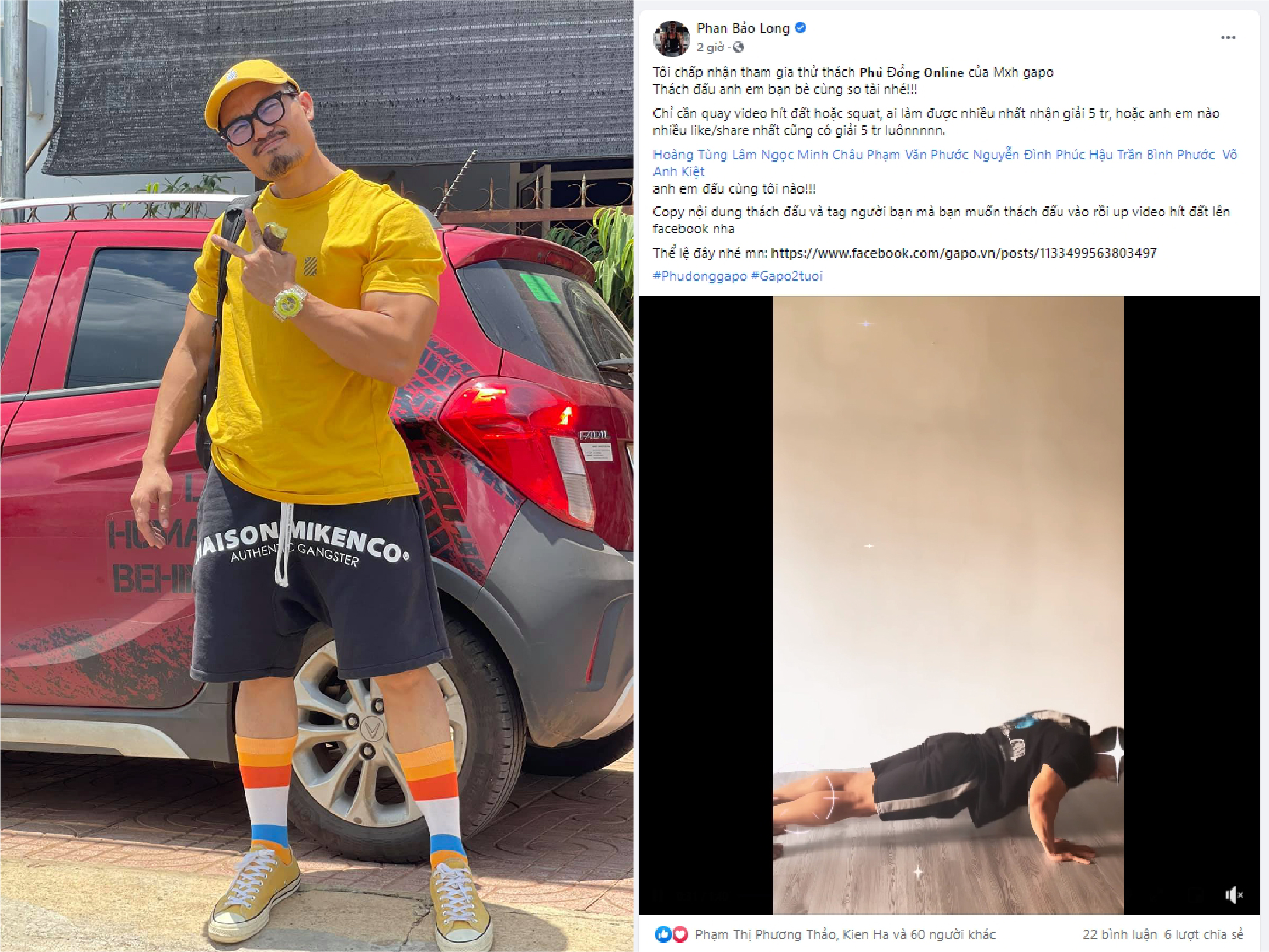 Loạt KOLs Hot nhất tham gia thử thách mừng sinh nhật Gapo 2 tuổi Loạt KOLs Hot nhất tham gia thử thách mừng sinh nhật Gapo 2 tuổi - ảnh 3