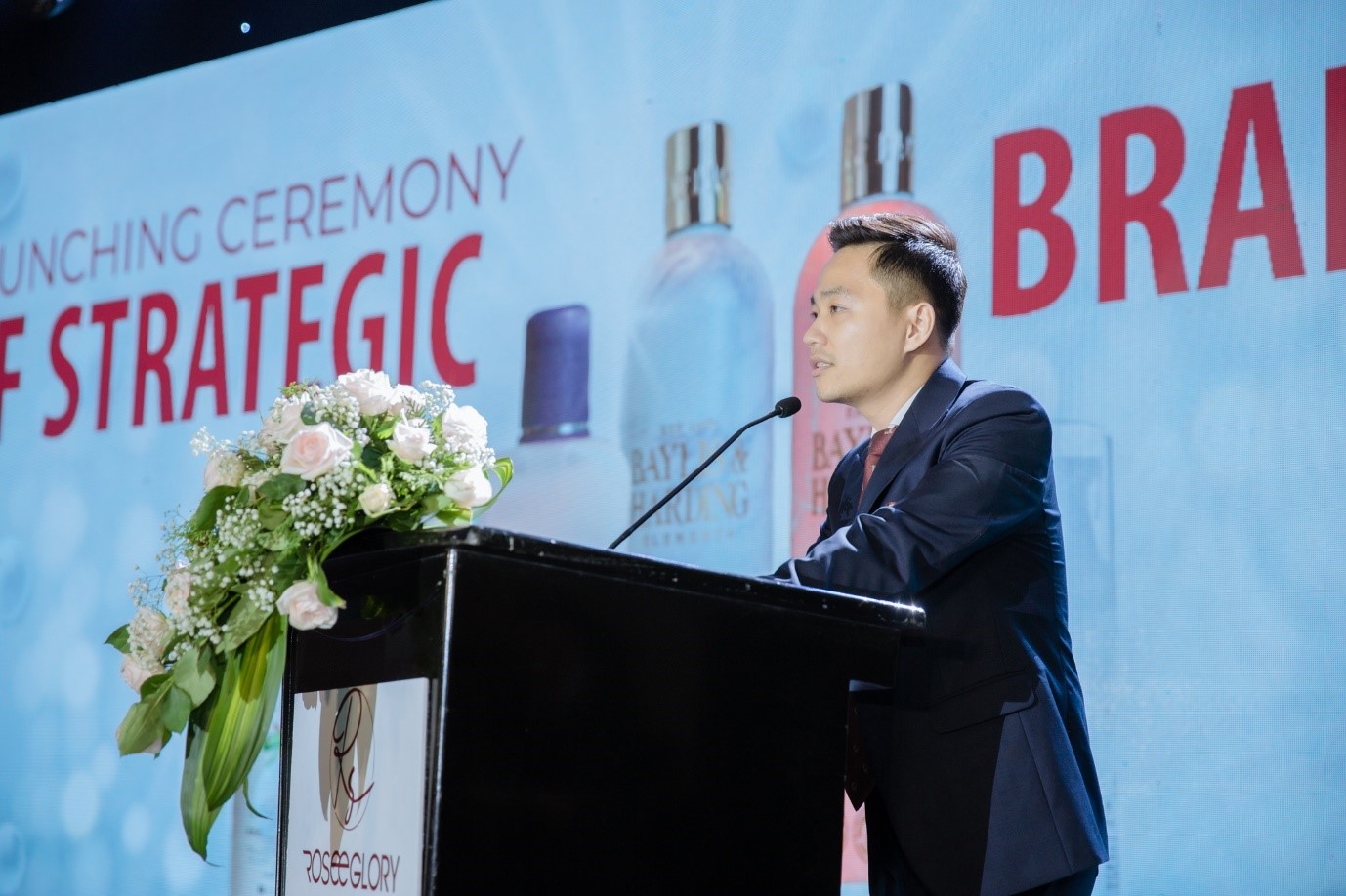  Ông Hoàng Mạnh Hà – Ủy viên Hội đồng Quản trị phát biểu tại sự kiện 