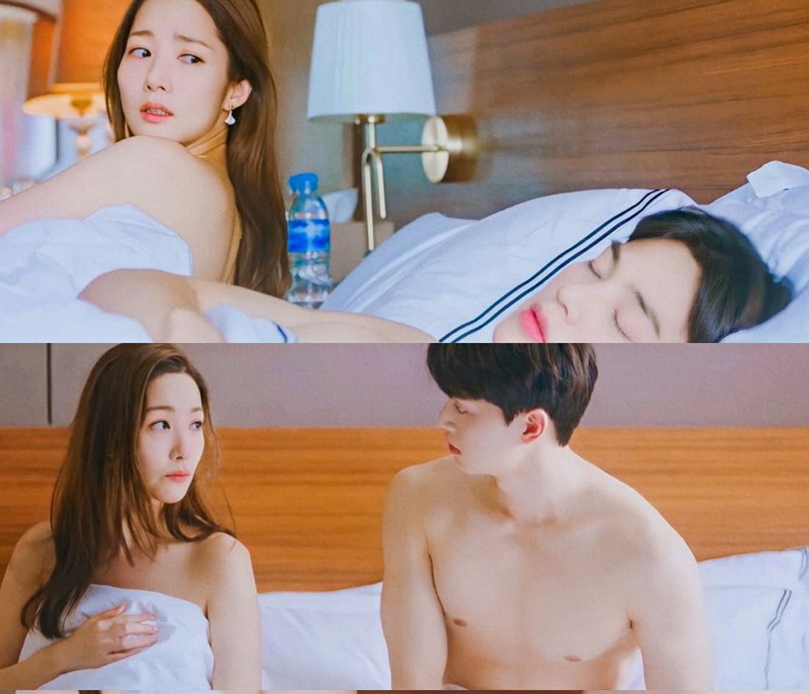 Phim Hàn về tình yêu công sở gần đây: Park Min Young gây sốc vì cảnh giường chiếu từ tập 1, em út SNSD còn bạo hơn
