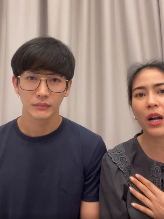 Push và Jooy livestream giải thích lý do không đến đưa tiễn Tangmo