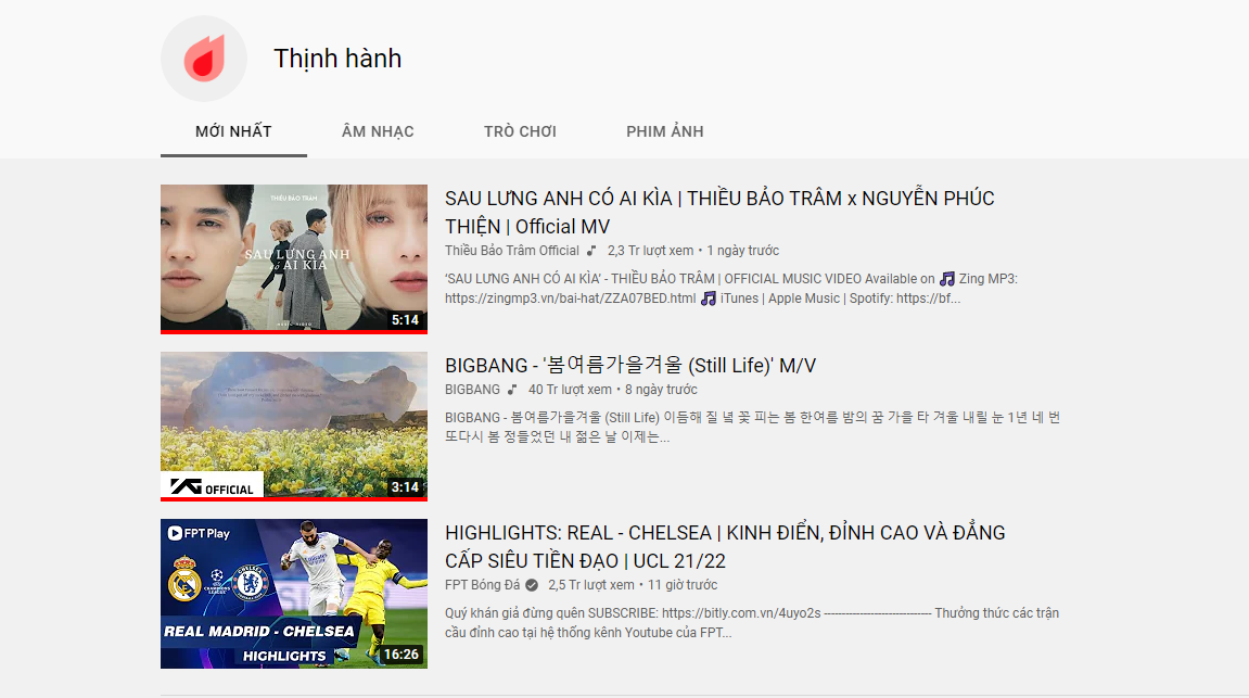 Mặc lời khen chê trái chiều, MV mới của Thiều Bảo Trâm vẫn leo lên Top 1 Trending YouTube