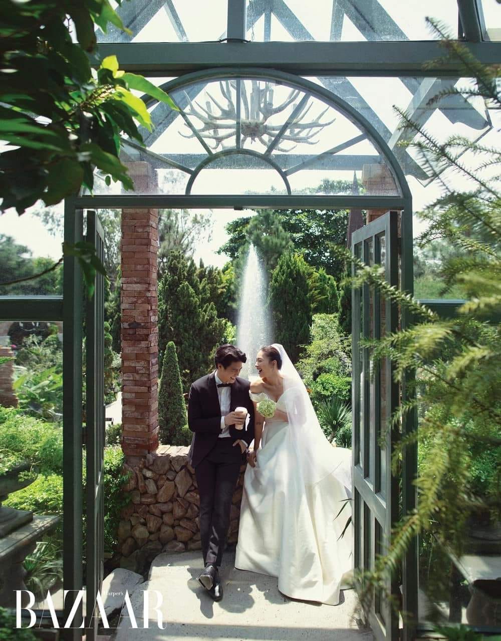 Ngô Thanh Vân và Huy Trần lần đầu tung ảnh khóa môi cực ngọt ngào, tung trọn ảnh cưới full HD