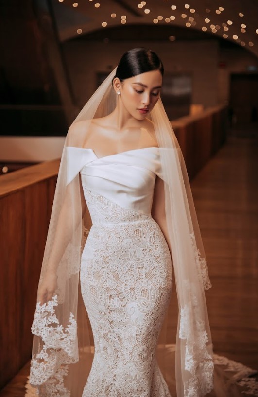 Hoa hậu Tiểu Vy bất ngờ tung ảnh diện váy cưới, nhan sắc xinh đến vô thực