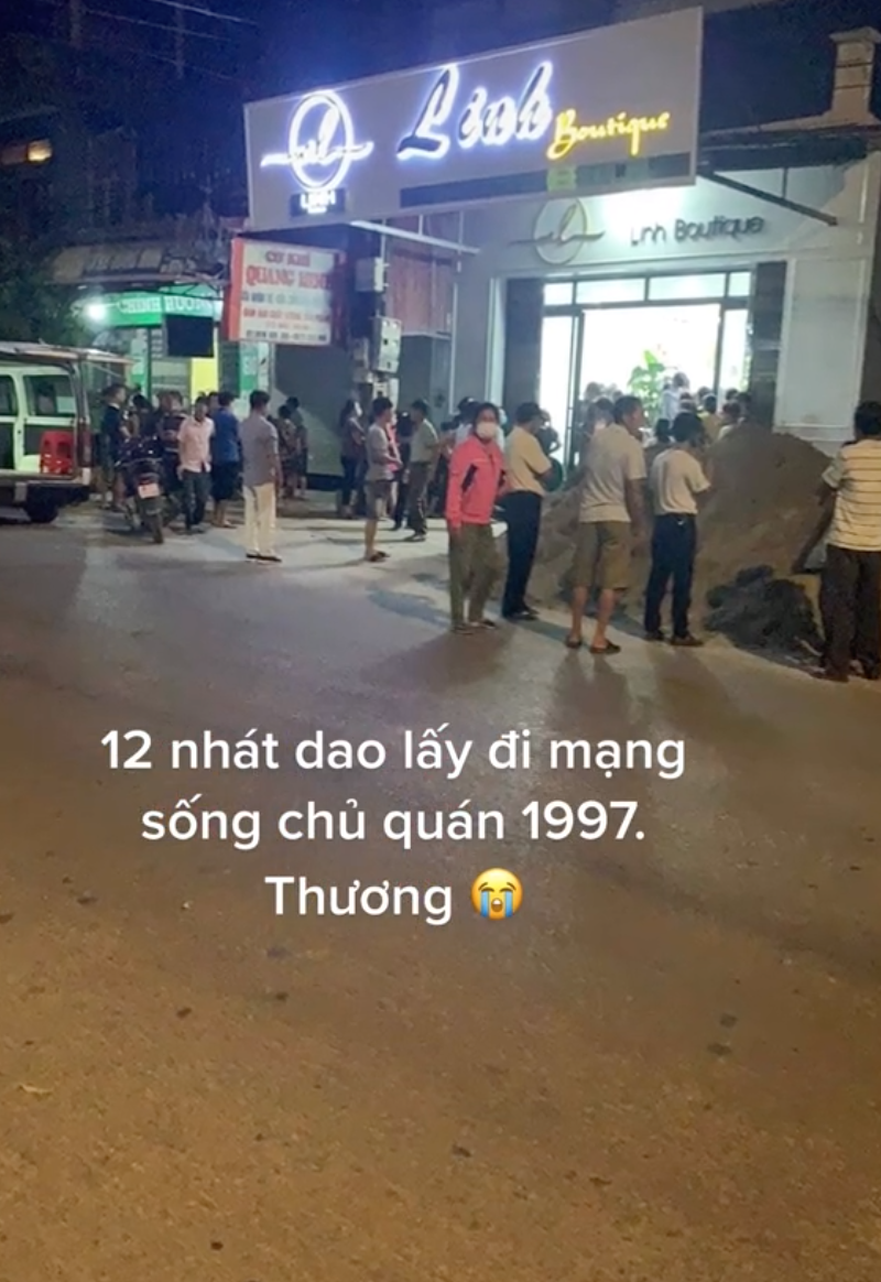 Xôn xao tin chủ shop thời trang sinh năm 1997 bị chém 12 nhát dao qua đời ở Bắc Giang
