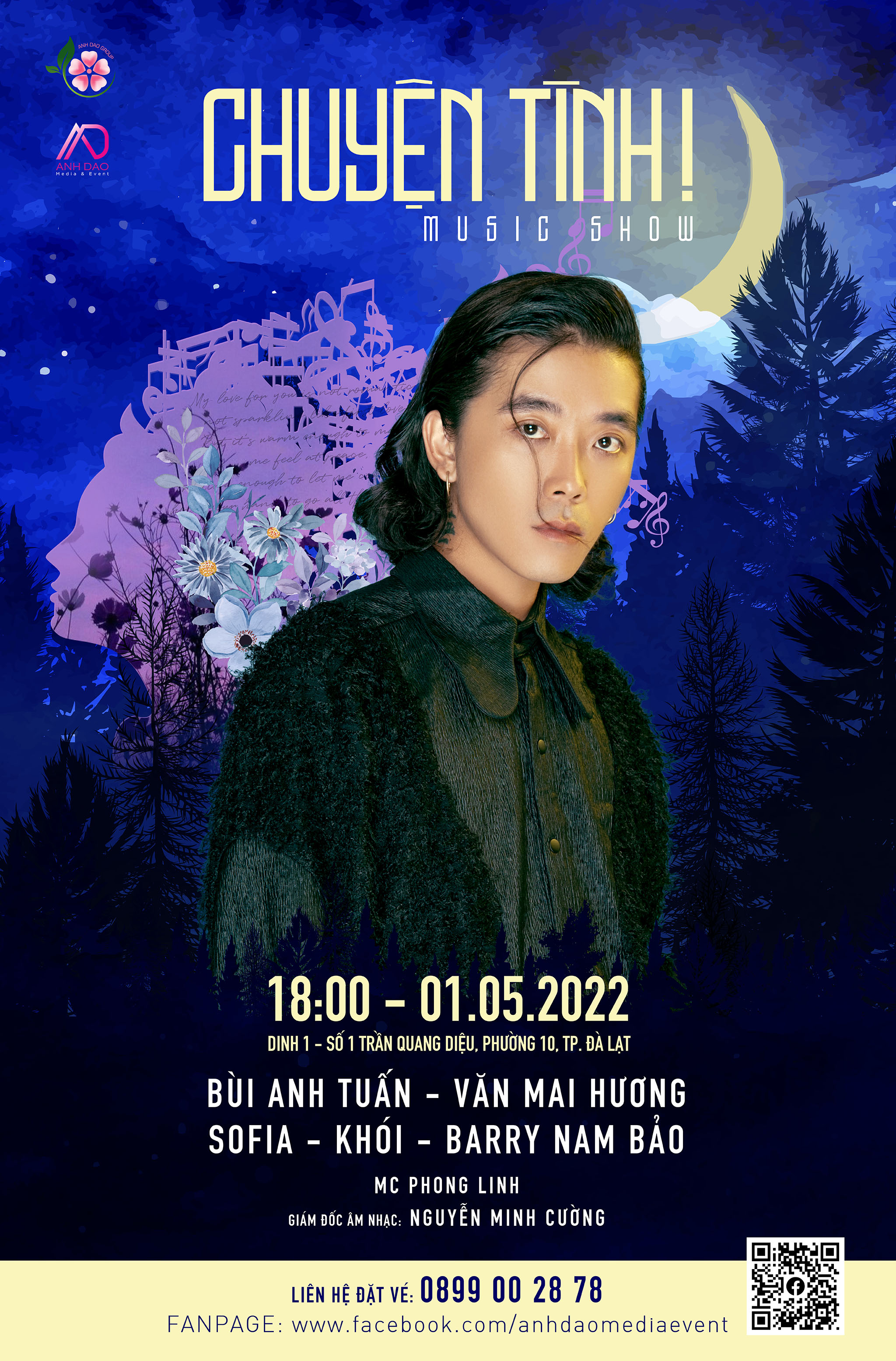 Bùi Anh Tuấn, Văn Mai Hương kết hợp kể chuyện tình trong show âm nhạc mới