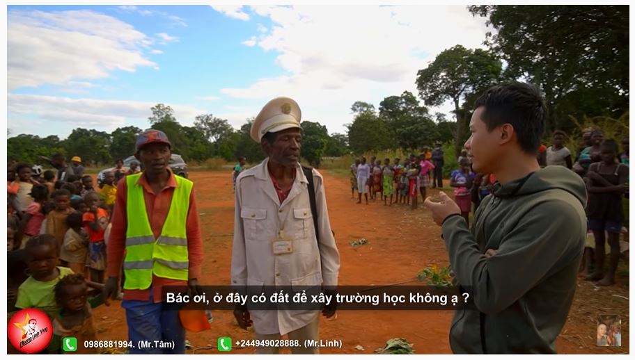 Quang Linh Vlogs trích 1 tỉ đồng tiền từ thiện để xây trường cho 1.000 học sinh khó khăn ở châu Phi
