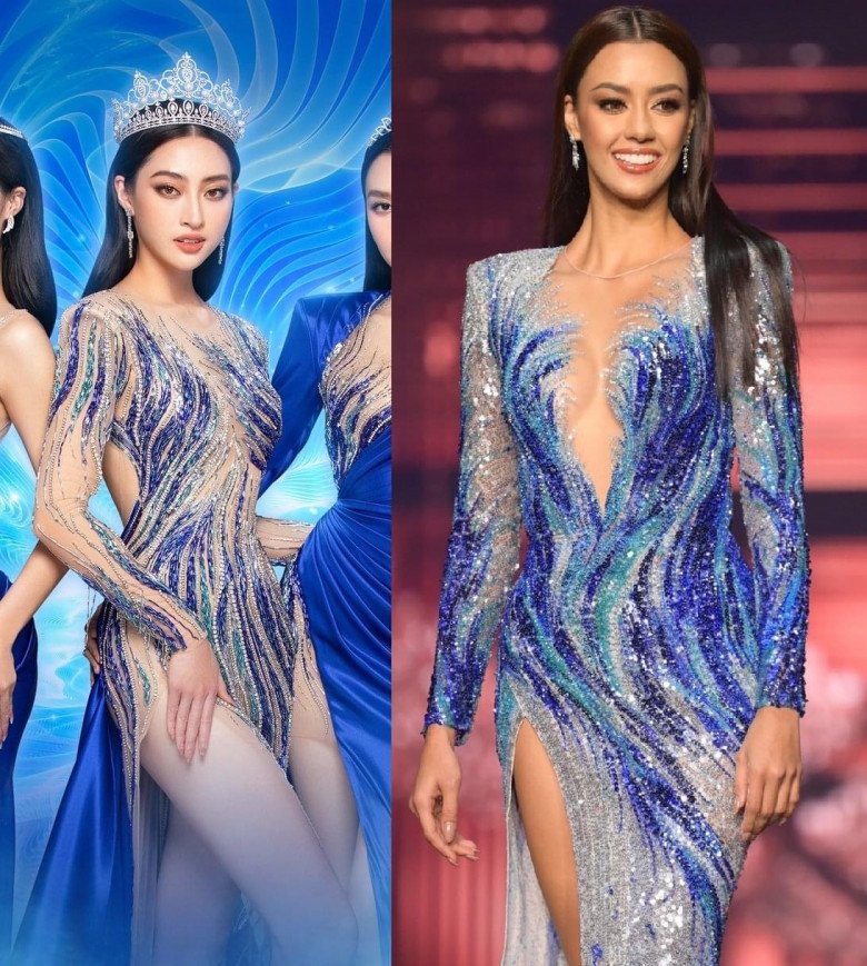 Lương Thùy Linh vướng nghi vấn đạo nhái trang phục Miss Universe Thái Lan