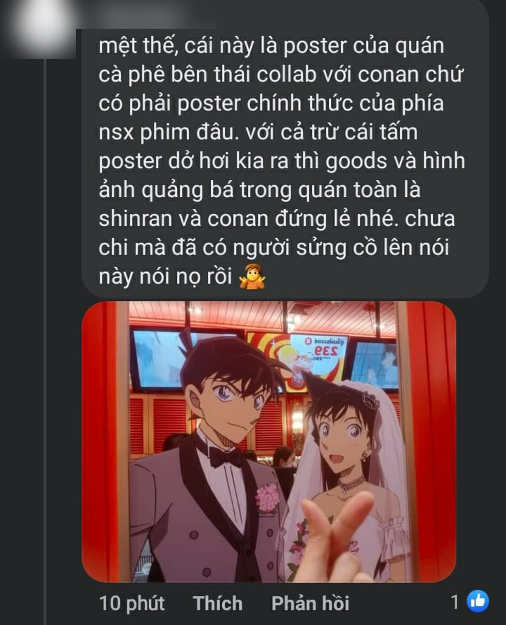 “Thám tử lừng danh Conan” tung poster mới gây tranh cãi, liệu sẽ có đám cưới cho Shinichi và Ran?