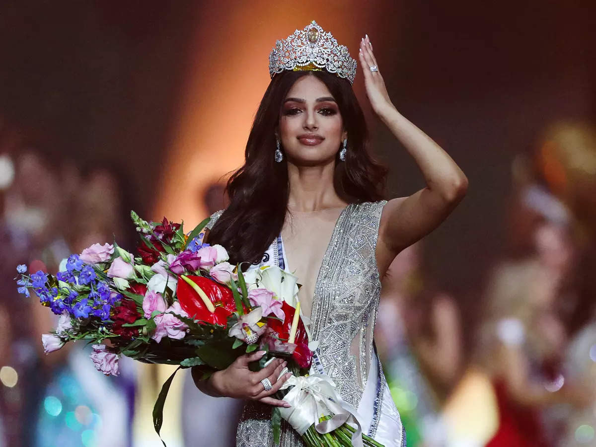 Harnaaz Sandhu nhận được sự yêu thích đông đảo của fan sắc đẹp thế giới khi tham gia Miss Universe 2021
