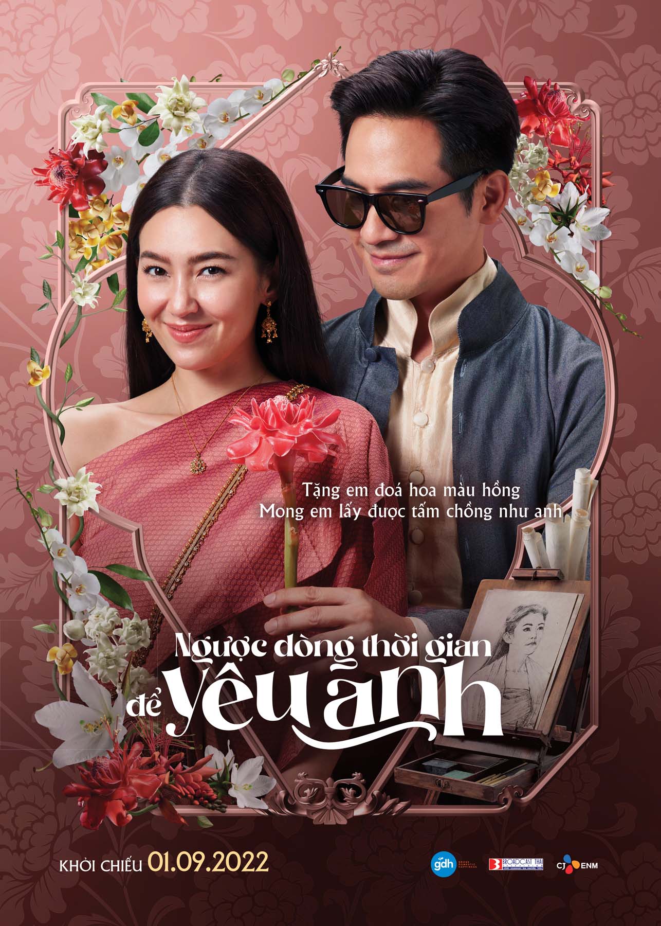Ngược dòng thời gian để yêu anh- siêu phẩm Thái Lan bản điện ảnh ấn định ngày chiếu rạp Việt - ảnh 1