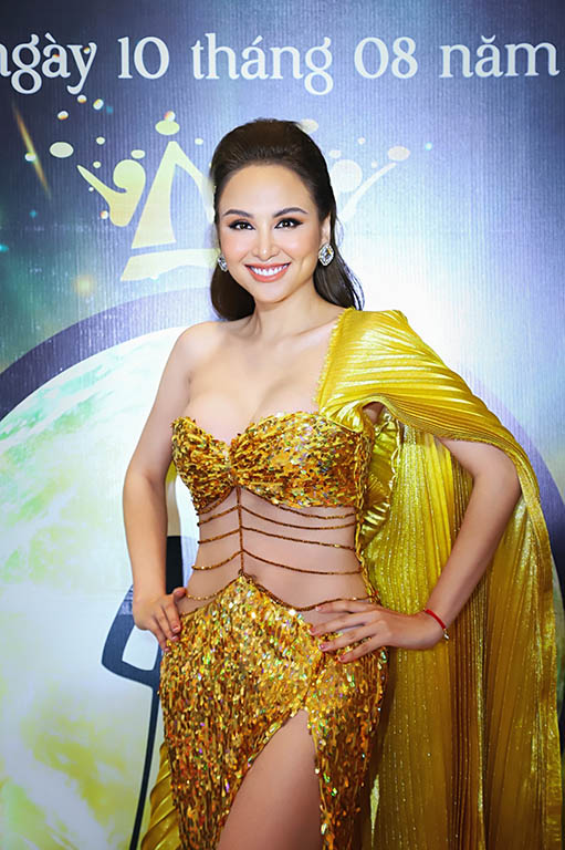 Hoa hậu Diễm Hương, nhạc sĩ Lưu Thiên Hương làm giám khảo cuộc thi Hoa hậu Hoàn cầu Việt Nam - ảnh 1