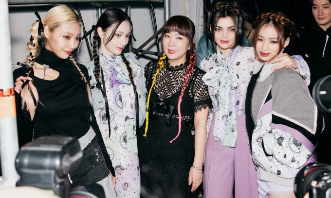 Bảo Hà - Người mẫu Việt duy nhất trình diễn tại Seoul Fashion Week 2023 - ảnh 3