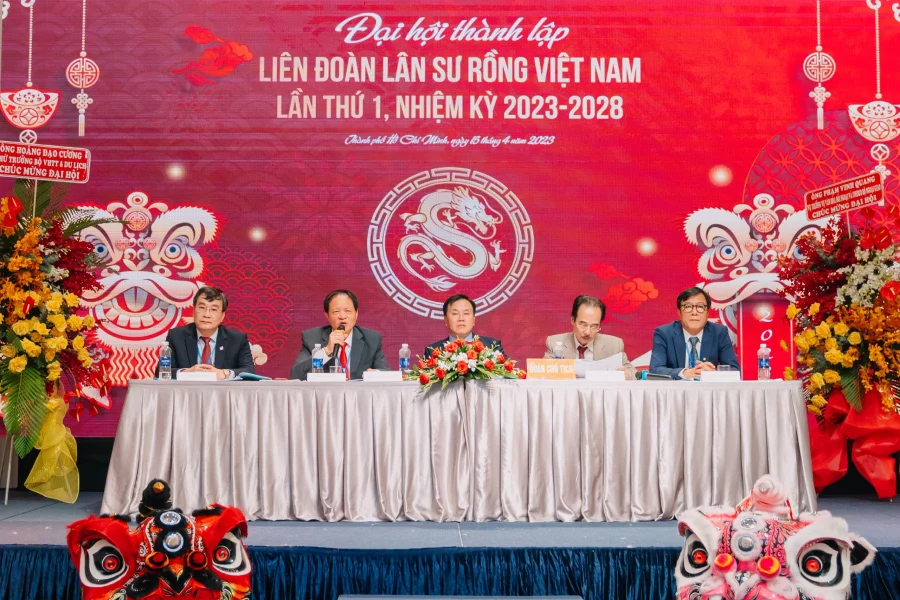 Chính thức thành lập Liên đoàn Lân Sư Rồng Việt Nam - ảnh 2