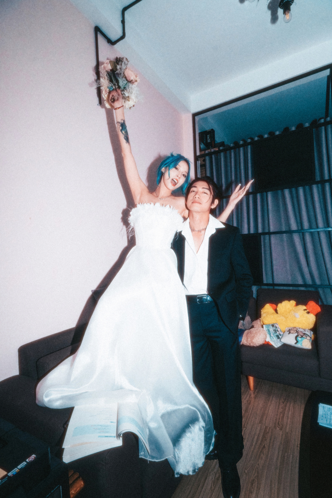 Quang Đăng cùng bạn gái người Trung Quốc tung ảnh cưới kỷ niệm tình yêu - ảnh 2