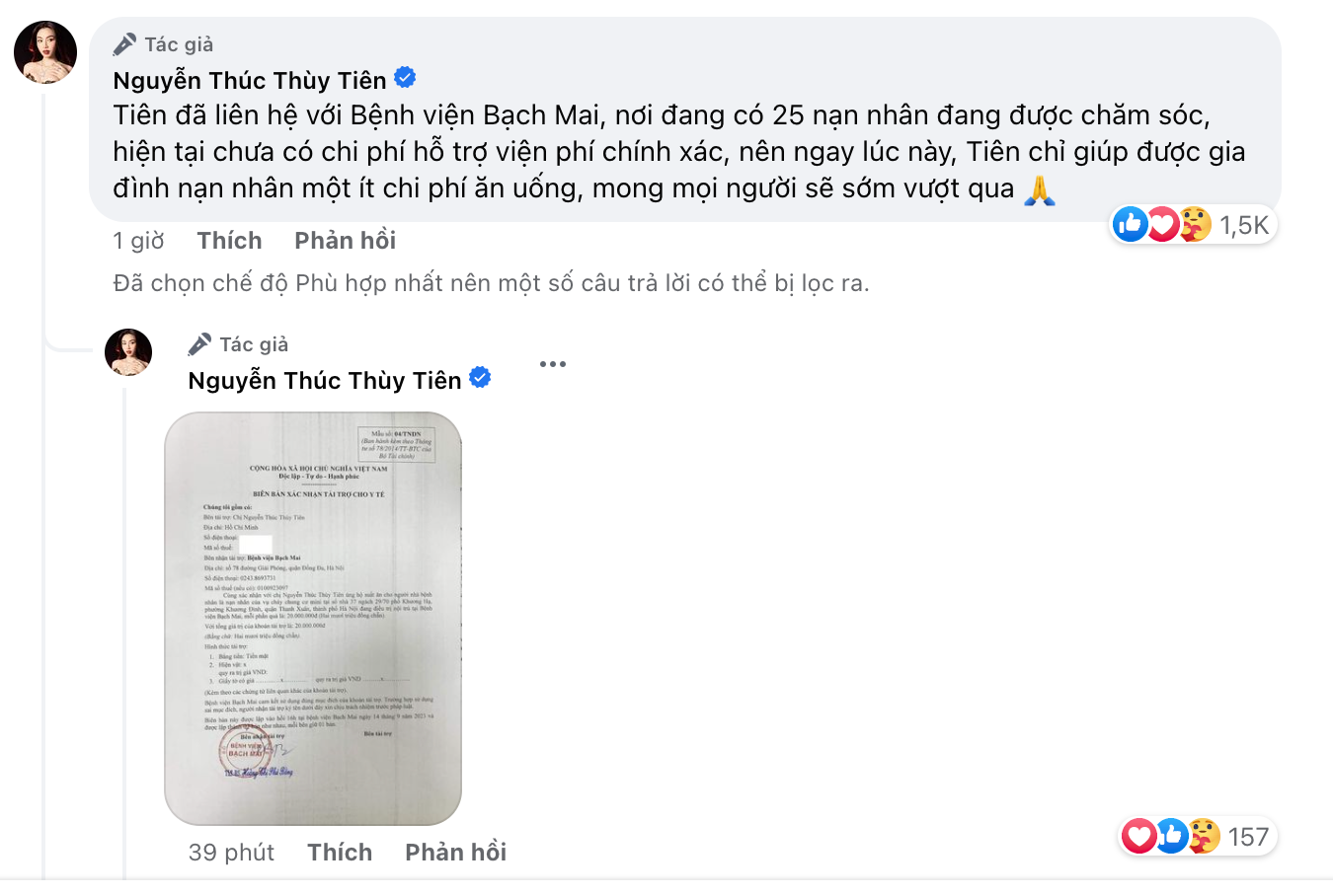 Hoa hậu Thùy Tiên hỗ trợ 25 nạn nhân cháy chung cư nhưng vẫn bị anti fan tìm cớ mỉa mai 1 điều - ảnh 3