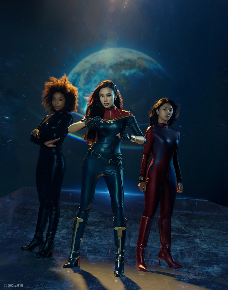 Hoa hậu Thùy Tiên hóa thân thành Captain Marvel - ảnh 4