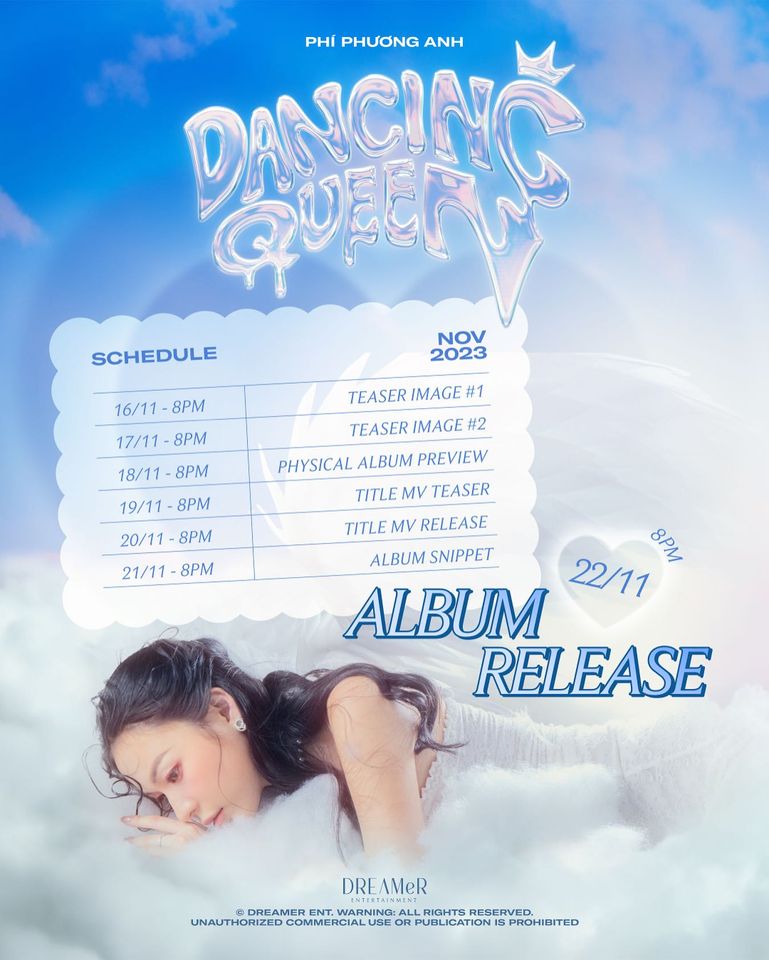 Phí Phương Anh thiên thần trong poster mới, phát hành album đầu tay - ảnh 1