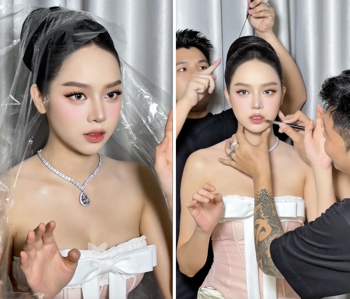 Màn so kè biến hoá 'búp bê Barbie' giữa Thanh Thủy và Ngọc Châu như thế nào mà khiến fan sắc đẹp tranh luận? - ảnh 2