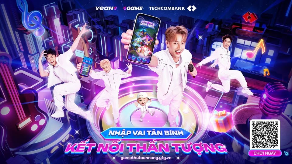Game âm nhạc nhập vai Tân Binh đầu tiên và tạo ra sân chơi kết nối cùng thần tượng