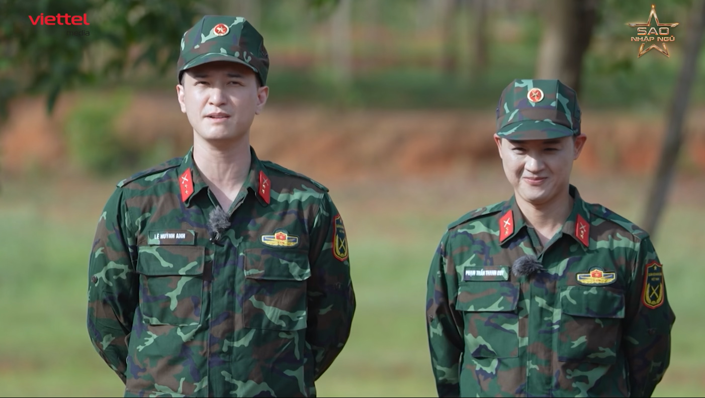 Thanh Duy hội ngộ Huỳnh Anh tại Sao nhập ngũ