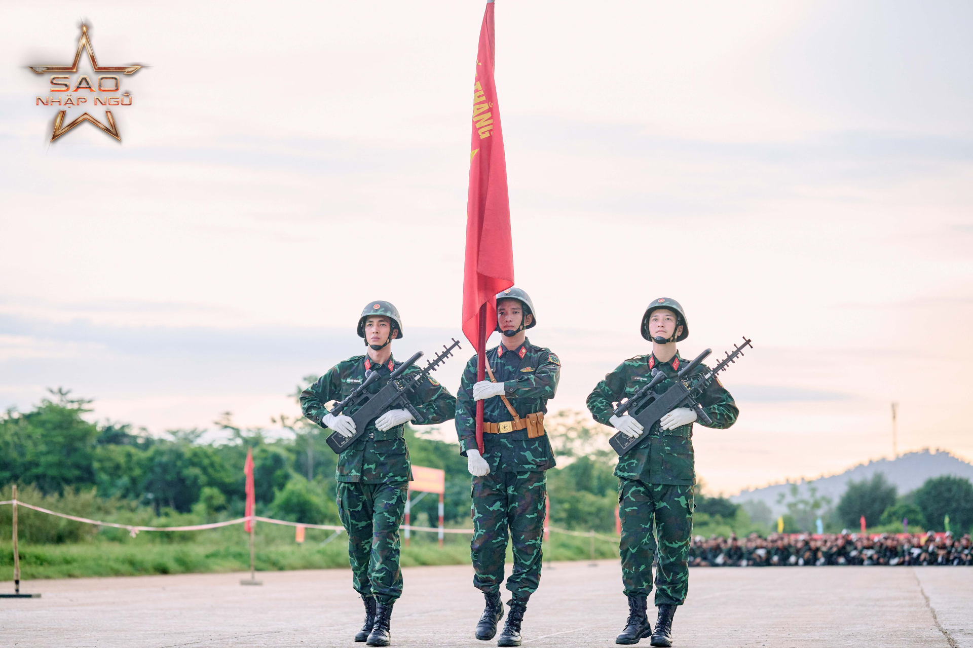 Vai trò của Thượng úy Lê Hoàng Hiệp tại Sao Nhập Ngũ 2025 - ảnh 1