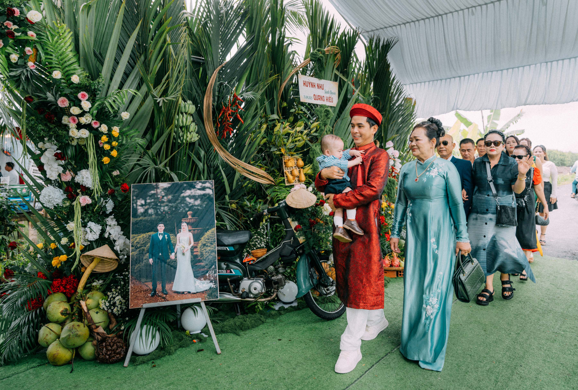 Lễ vu quy đậm chất miền Tây của Hồ Quang Hiếu - Tuệ Như, được fan khen ngợi vì một điều - ảnh 6