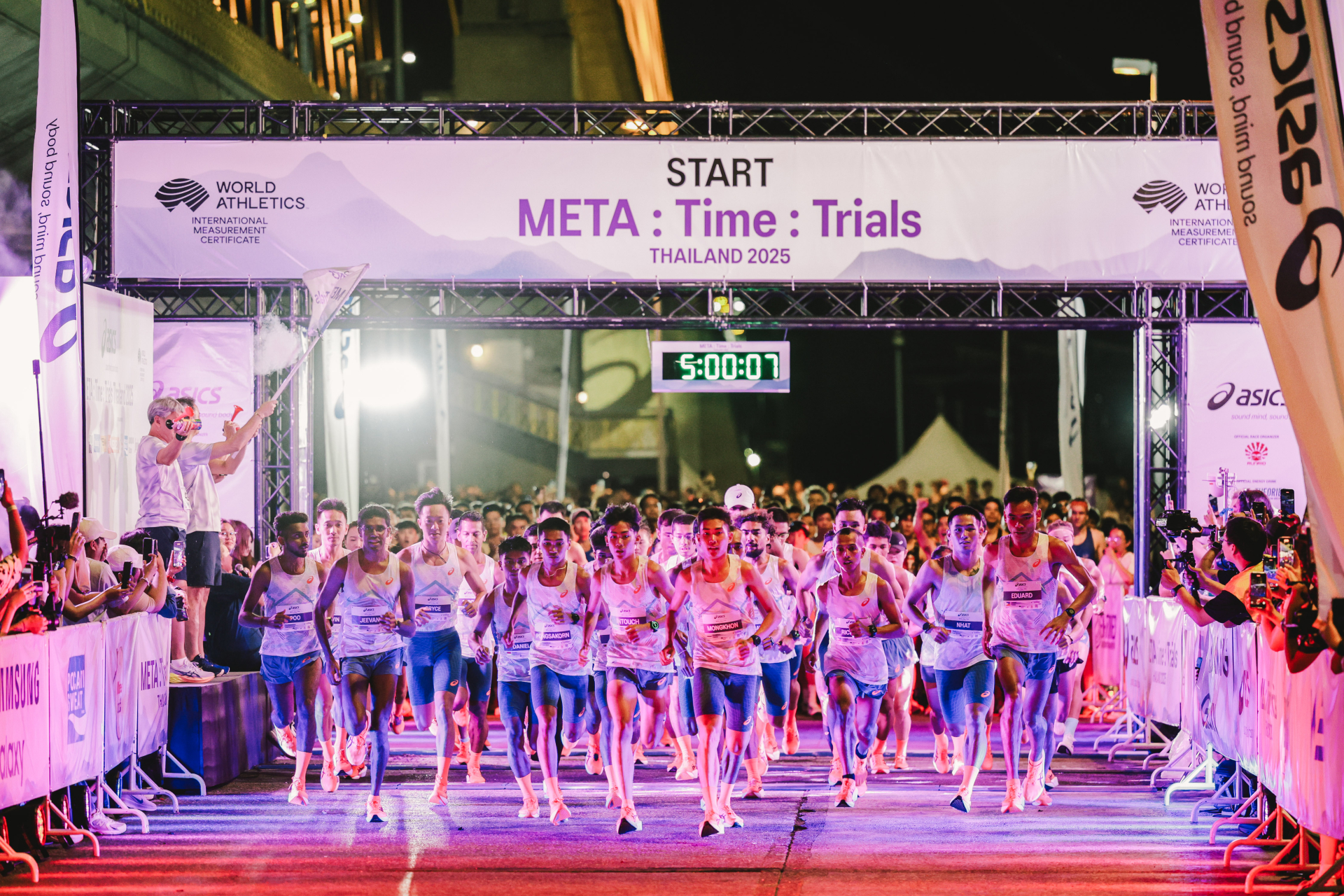 ASICS META : Time : Trials Thailand 2025 đánh dấu chặng đua khu vực 10KM bùng nổ và giàu cảm xúc - ảnh 1