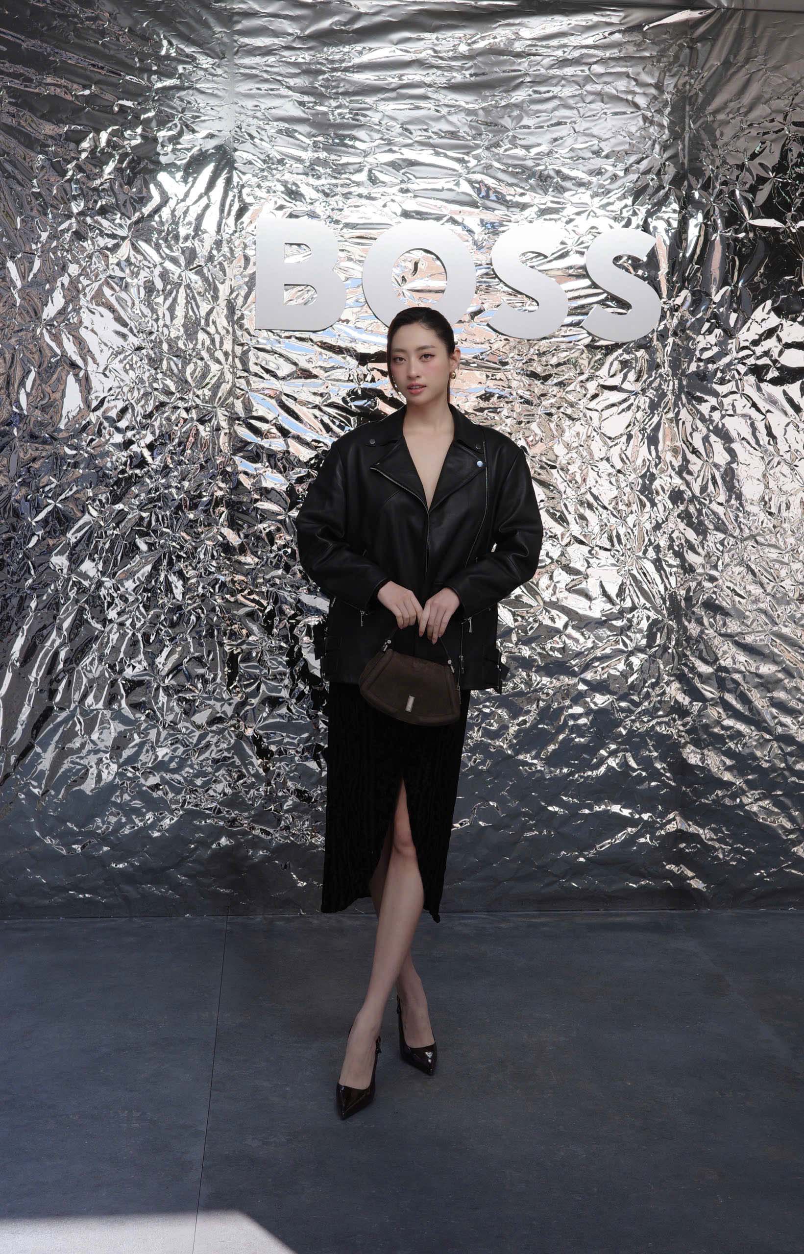 Góp mặt tại Fashion Show ở Ý, Lương Thuỳ Linh nổi bật bên Khaby Lame, Mew Suppasit và Trương Tân Thành. - ảnh 1