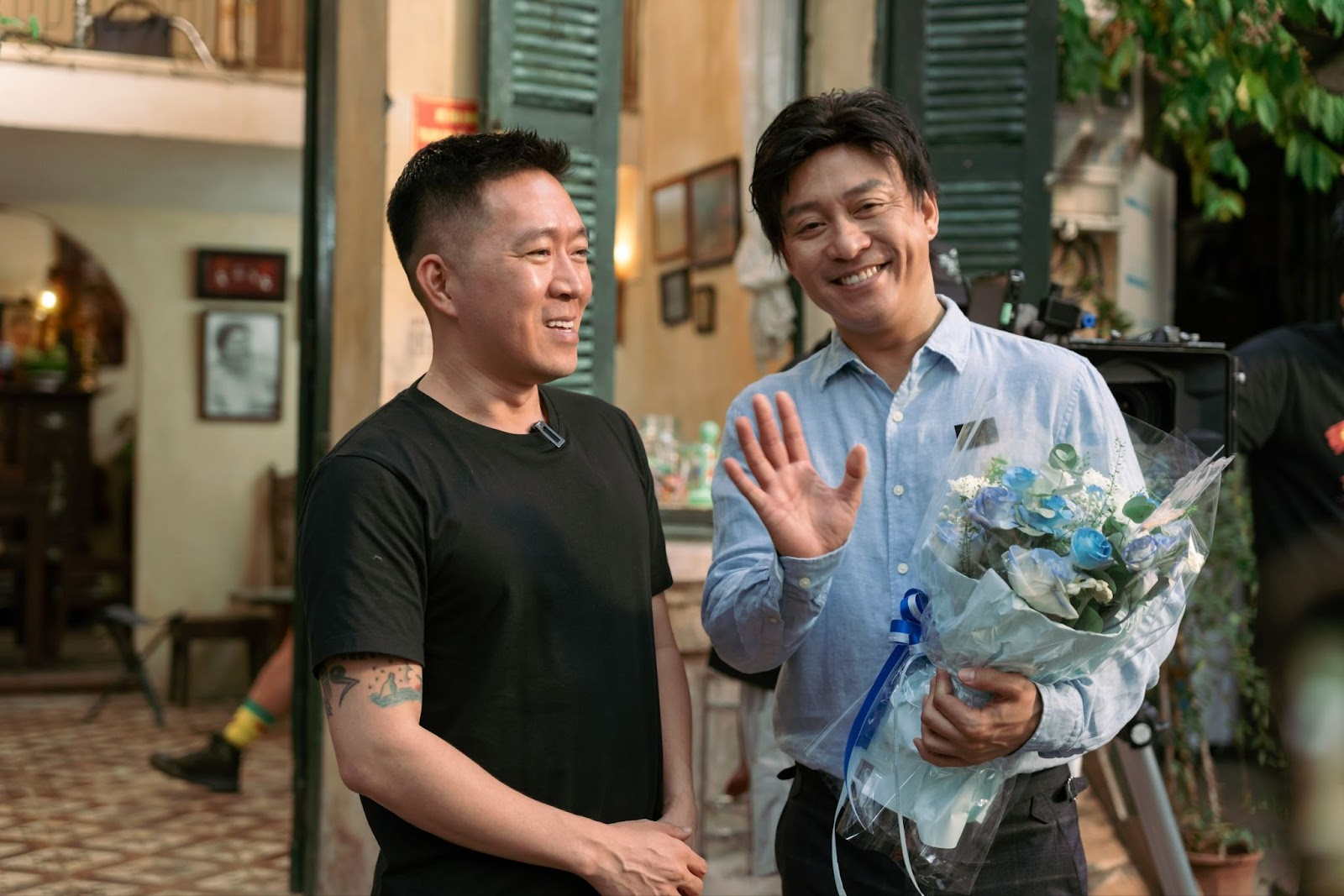 Tuấn Hưng tái xuất đóng phim điện ảnh, vào vai vợ chồng cùng 'chị Nguyệt thảo mai' - ảnh 3