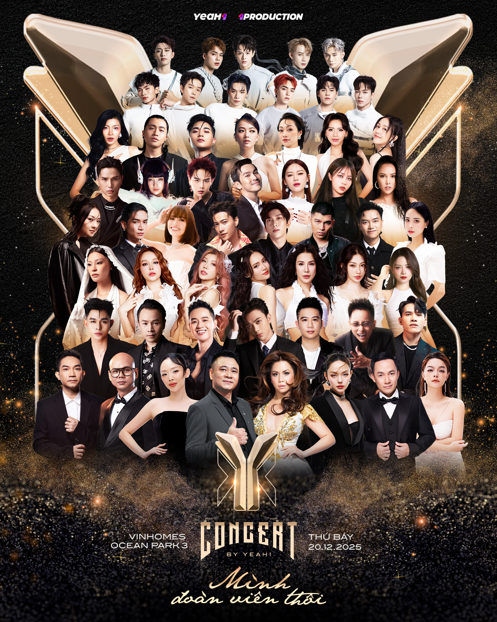 Y-Concert công bố dàn line-up 55 nghệ sĩ, chuẩn bị cho concert dài nhất Việt Nam - ảnh 1