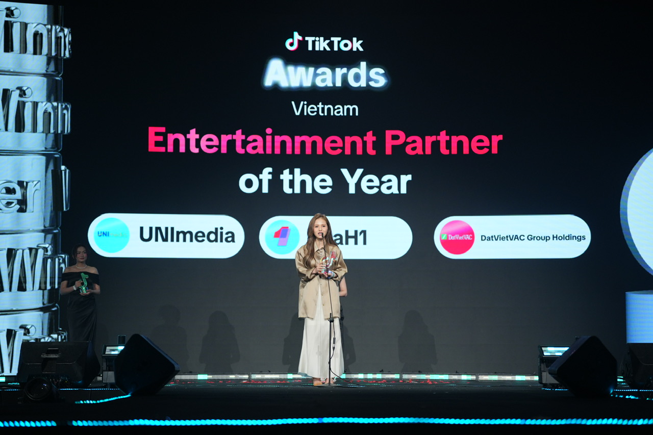 Tập đoàn YeaH1 được vinh danh “Đối tác Giải trí của năm” tại TikTok Awards Việt Nam 2025 - ảnh 2