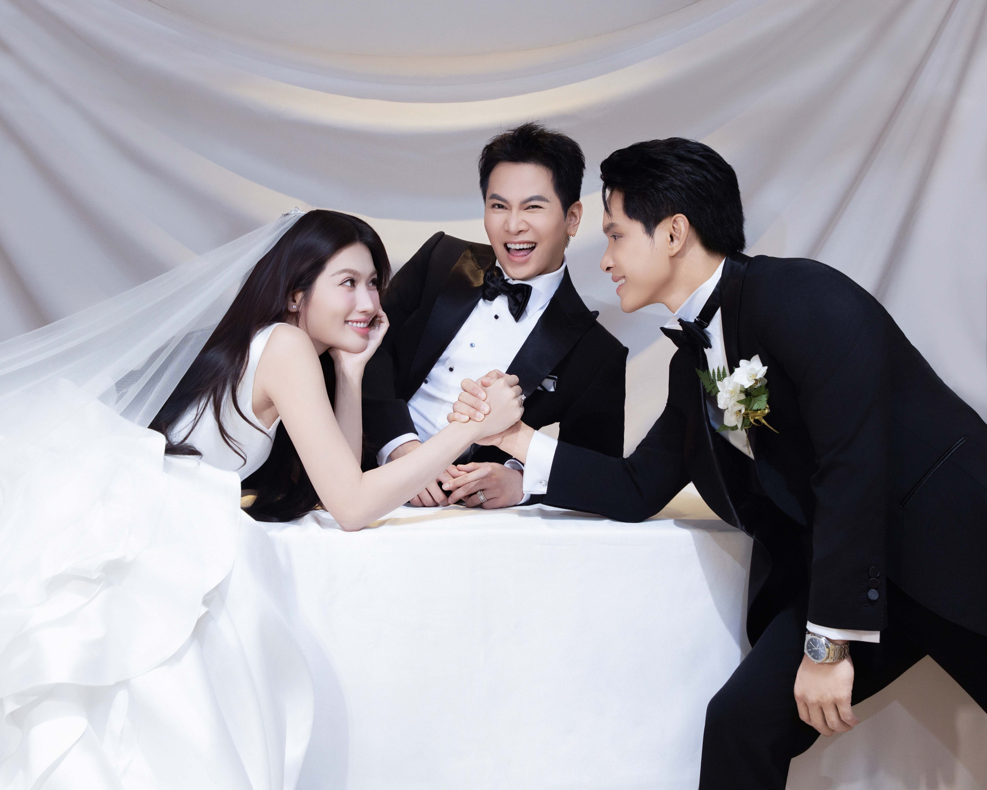 Mai Tiến Dũng làm “chủ hôn” cho Á hậu Quỳnh Châu - ảnh 3
